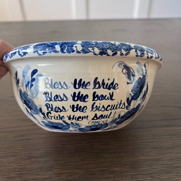 Vintage Marshall Pottery Texas‎ Heart Shaped Bowl Stoneware Rare Find - Picture 14 of 14